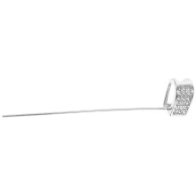 Fecho Decorativo De Prata 925 Cristal Para DIY