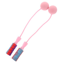 1Conjunto Sem Fio Leve Rosa PVC Para Exercício Indoor E Outdoor