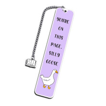 Creative Bookmarks Silly Gooses Page Markers Reading-Purple