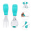 1Conjunto Infantil Aço Silicone Para Bebês 10