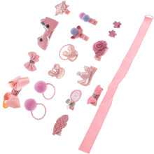 1Conjunto Presilhas Coloridas E Metal Para