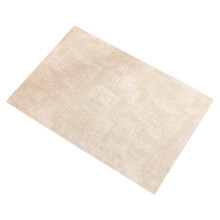 Faux Leather Placemats And Coasters Washable Placemats-Beige