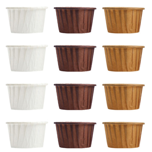 150Ud Capacillos Para Pasteles Multicolor Alimentario