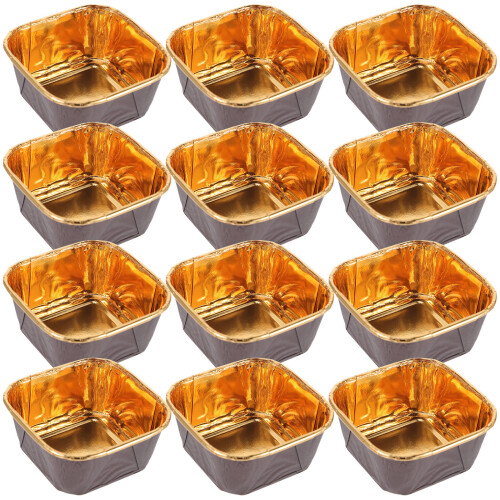1Conjunto Pequenas Para Doces Muffins Cupcake Marrom 1