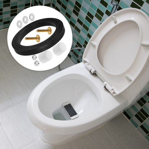 1Conjunto Kit Vedação Para Válvula De Vaso Rv Flexível E Durável 1