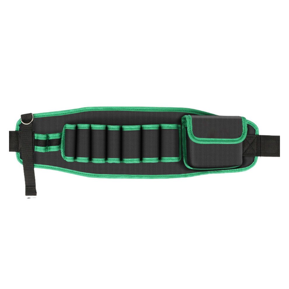Spacious Tool Belt Pouch With-Green Side Pocket Waist Ba 7696000997537