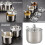 Modern Gold/Silver Sugar Bowls 304 Stainless-Silver single can 3