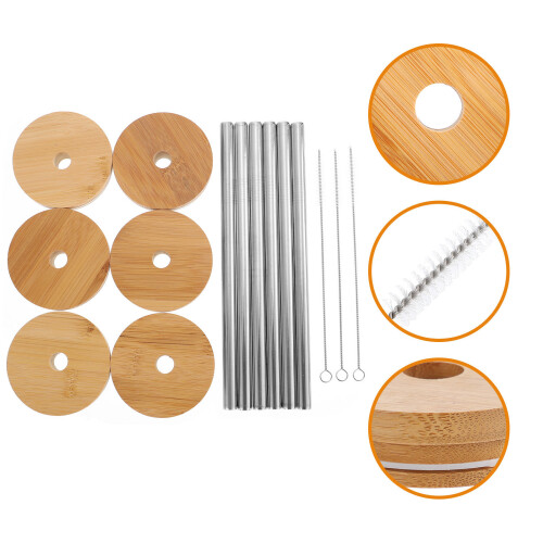 1Conjunto Tampas Protetoras De Multifunção Para Potes Com 2