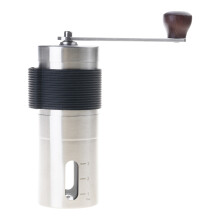 Rusts Resistant Coffee Mill 304 Stainless-13CM black silicone