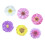 25 Sheets Adhesive Notepads Flowers Shape Stick Note Pad-pink. 2