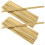 200Pz Spiedini Durevoli in Bamboo Chiaro Per E Grigliate 2