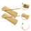 200Pz Spiedini Durevoli in Bamboo Chiaro Per E Grigliate 4