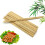 200Pz Spiedini Durevoli in Bamboo Chiaro Per E Grigliate 5