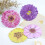 25 Sheets Adhesive Notepads Flowers Shape Stick Note Pad-pink. 6