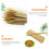 200Pz Spiedini Durevoli in Bamboo Chiaro Per E Grigliate 7