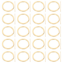 20St Ronde Split Sleutelhanger Ringen Voor DIY Keychains