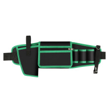 Heavy Duty Oxford Fabric Utility Belt Bag-Green Zippered drill