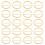 20St Ronde Split Sleutelhanger Ringen Voor DIY Keychains 6