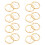 20St Ronde Split Sleutelhanger Ringen Voor DIY Keychains 9