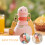 2Pièces Couvercles Rose En Pp+silicone Sûrs 8