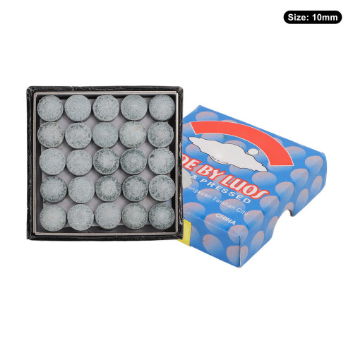 50 Stück Snooker-Pool-Queue-Spitzen, Klasse A,