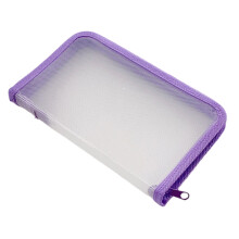 Petites pochettes de rangement de fichiers, étui-Violet