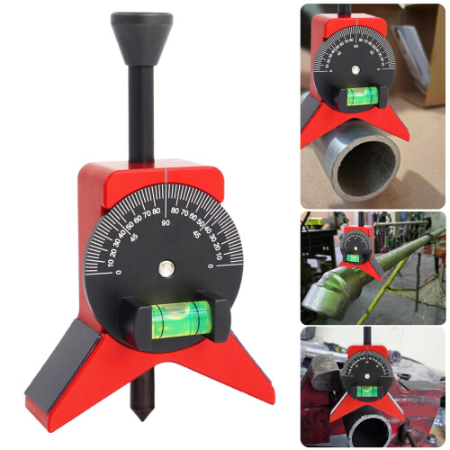 Efficient Pipe Assembly Tool Center Marker for Accurate-Red 2