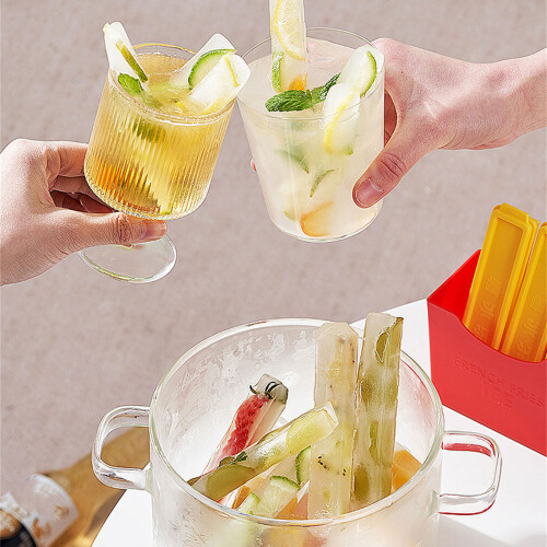 Household French Fry Shape Ice Making Molds Rectangular-2 2