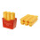 Household French Fry Shape Ice Making Molds Rectangular-2 7