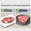 Portable Aluminum Heat Diffuser Tray Heat-Diameter 28CM 4