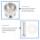 1Set in Acciaio Inossidabile 11