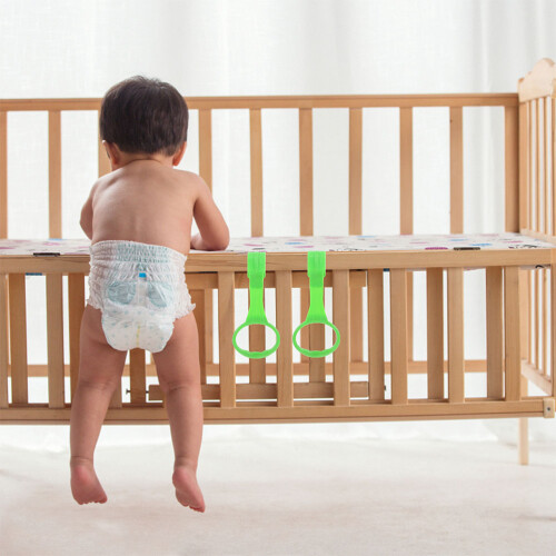 2Pares Anéis PP Para De Bebê No Berço E Treino De Braços 2