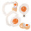 1Conjunto Presilha Plástico E 6