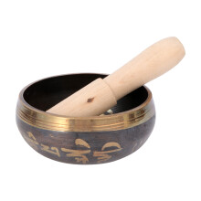 1Conjunto Taça De Yoga Cobre Suporte E Malhete