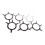 6Pcs Billard Pendel Aufkleber Film Papier Billard 3