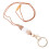 Lanyard De Silicone Com Chaveiro E Forte 10