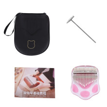 Roze Finger Instrument Van Acryl, Duim Piano Voor