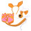 Conjunto De De Cosplay Animal Com Orelhas Para 9