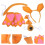Conjunto De De Cosplay Animal Com Orelhas Para 5