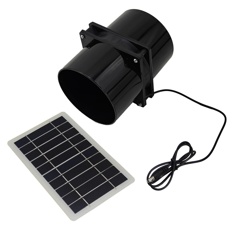 Sturdy 12V Solar Powered Ventilation Fan For Chicken Coop And 7696001000038