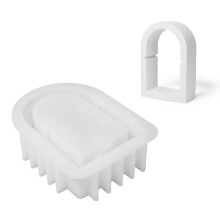 3D Candle Holder Mold Candlestick Holder Mold for-arch 3