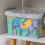 Bacs de rangement avec couvercles, boîte-Grand si rectangulaire 6