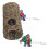 1Set Multifunctionele Vogel Schommel En Klimstand Gras Geweven 8