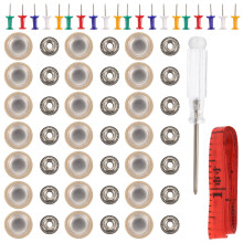 1Conjunto Kit De De Carro Botões E Ferramentas