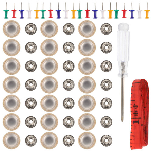 1Conjunto Kit De De Carro Botões E Ferramentas