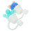 1Conjunto Tampa Para De Silicone Adorável 2