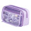 Aesthetic Pencil Case Practical Pen Case Simple Pencil-Purple 1