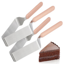 2 Pieces Cake Cutter Slicer Precise Cake Division for Cheesecake Cakes Robust Processing Dishwasher Safe Households Celebrations