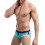 Blaue Herren Badehose Mit Kordelzug Leicht 3