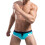 Blaue Herren Badehose Mit Kordelzug Leicht 2
